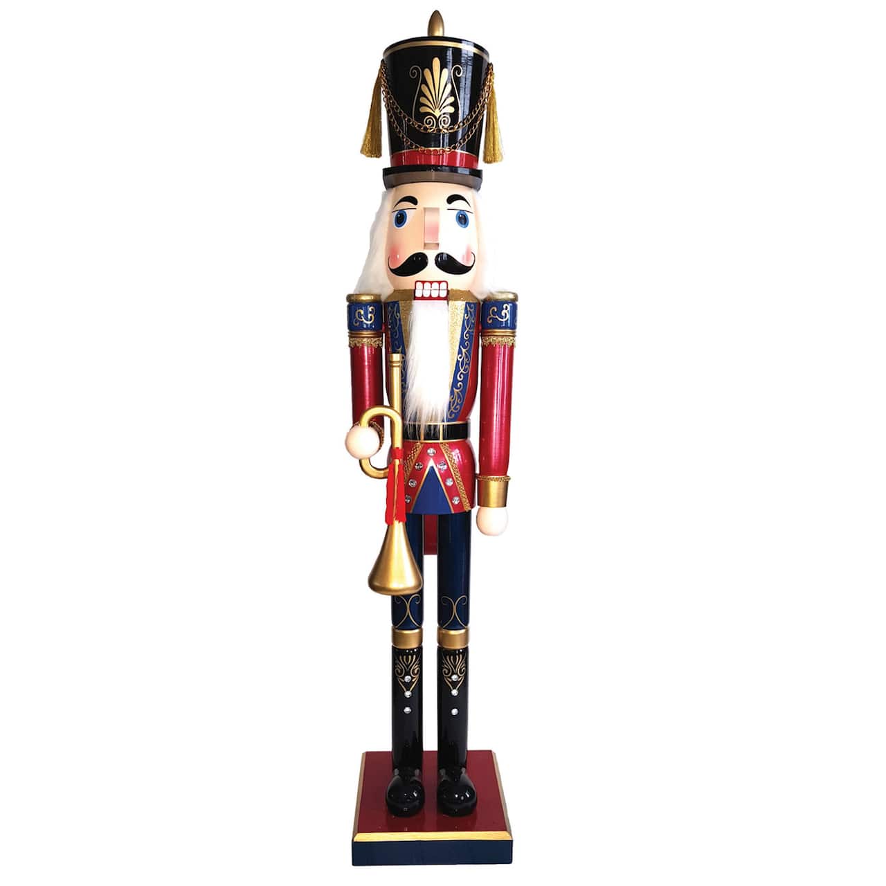 Santa's Workshop 60" Royal Bugler Nutcracker